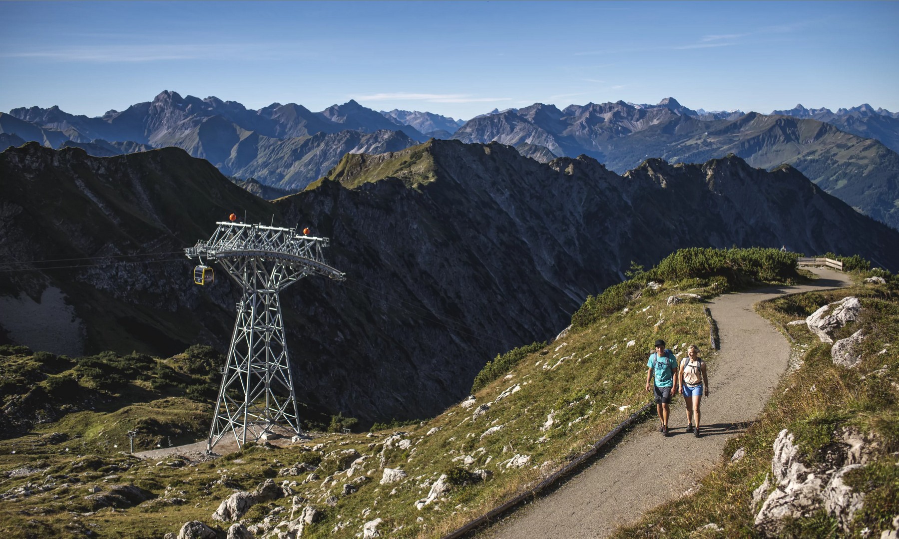 Bergbahn Oberstdorf - Panorama-Rundtour Nebelhorn, Fellhorn, Kanzelwand und Söllereck